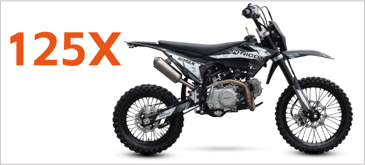 NICOT 125X DIRT BIKE – Scooters Plus