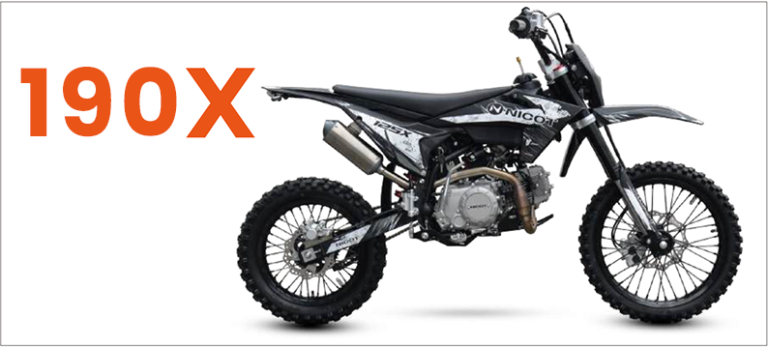 nico  NICOT 190X 190cc Dirt Bike | Scooters Plus Memphis